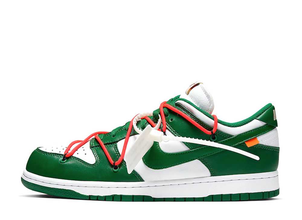 オフホワイト ナイキ ダンク ロー パイン グリーン Off-White × Nike Dunk Low GREEN CT0856-100