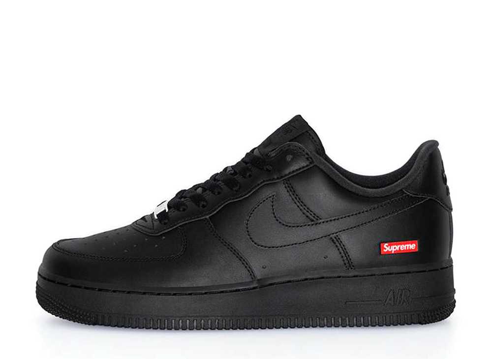 シュプリーム × ナイキ エアフォース1 ブラック Supreme × Nike Air Force 1 Low Black CU9225-001