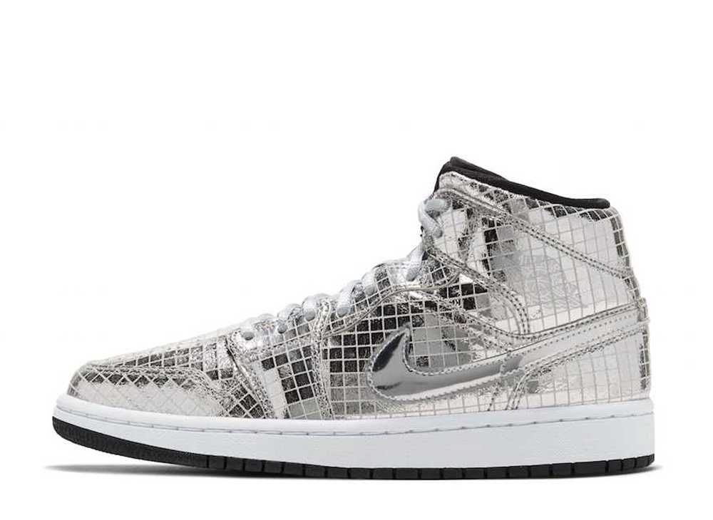 ナイキ エア ジョーダン 1 ミッド ディスコボール ウィメンズ Nike Air Jordan 1 Mid Disco Ball Womens CU9304-001