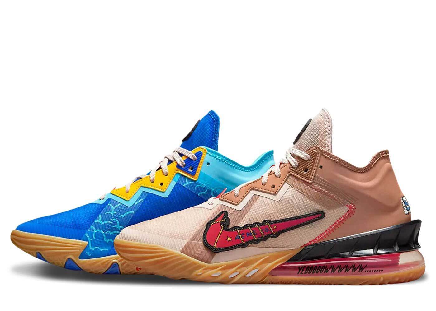 ナイキレブロン18ローワイリーイーブイエスロードランナー Nike Lebron 18 Low Wile E vs Roadrunner  CV7562-401