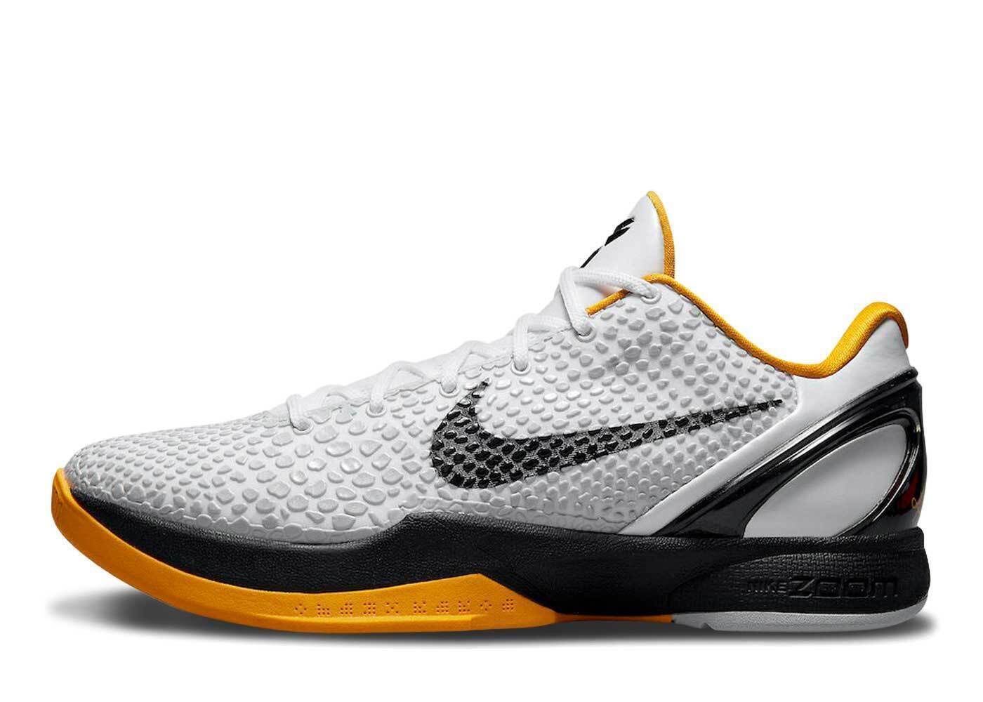 ナイキ コービー 6 プロトロデルソルホワイト グレー Nike Kobe 6 Protro Del Sol White Neutral Gray CW2190-100