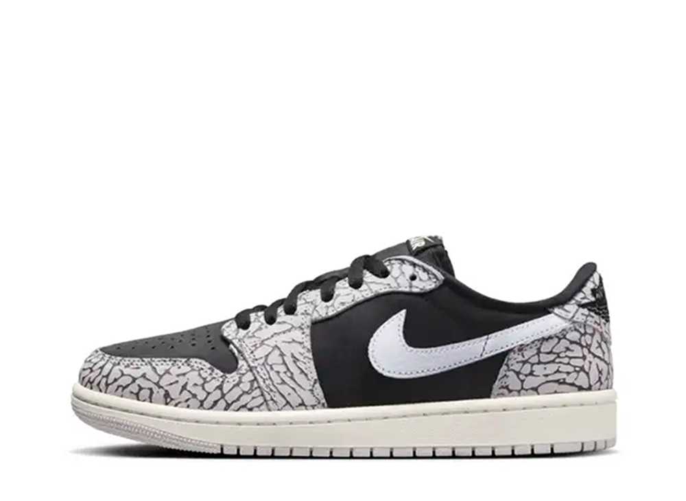 ナイキ ウィメンズ エアジョーダン1 レトロ ロー OG ブラックセメント Nike WMNS Air Jordan1 Retro Low OG Black Cement CZ0775-001