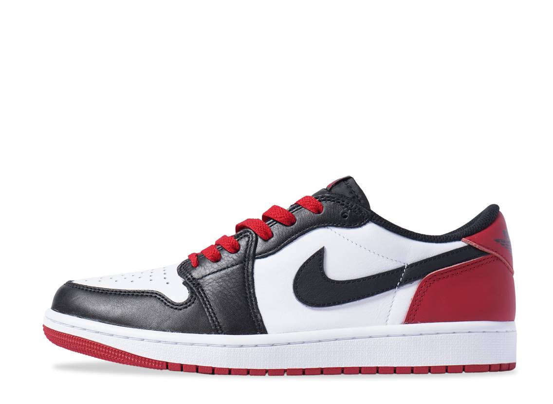 ナイキ エアジョーダン1 レトロ ロー OG ブラック トゥ Nike Air Jordan1 Retro Low OG Black Toe CZ0790-106