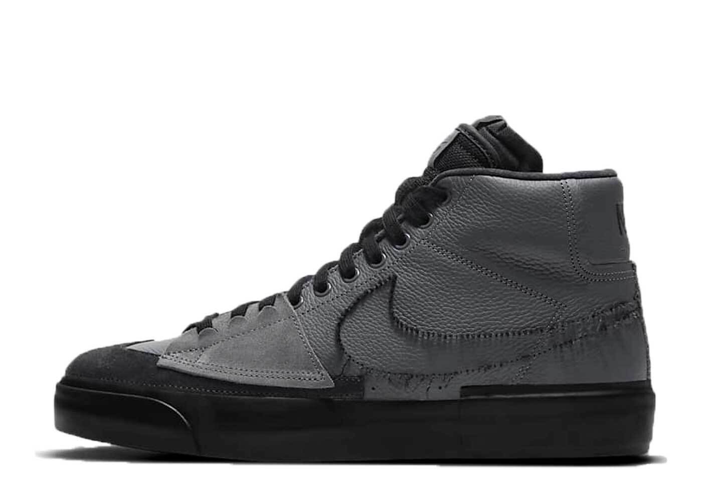 ナイキSB ブレーザーミッドエッジ グレー/ブラック Nike SB Zoom Blazer Mid Edge IronGrey DA2189-001