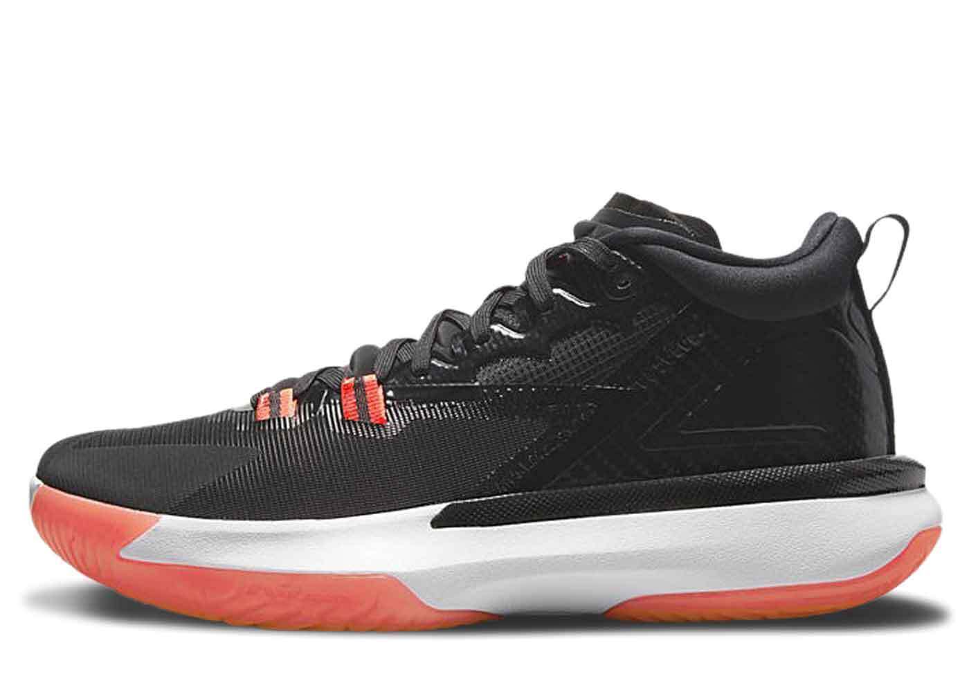 ナイキジョーダンザイオンブライトクリムゾン Nike Jordan Zion PF Black Bright Crimson DA3129-006