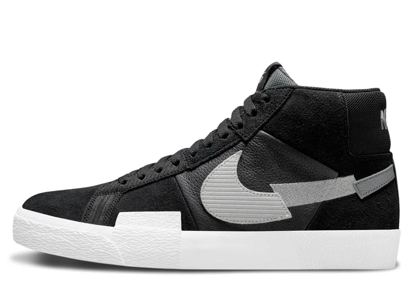 ナイキ SB ブレーザー ミッド モザイクブラック Nike Blazer Mid Mosaic Black White DA8854-001