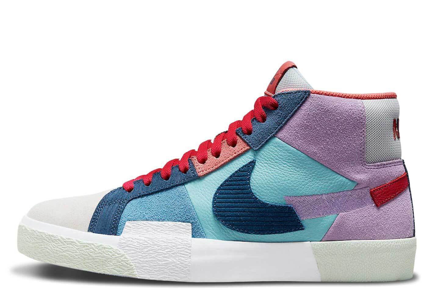 ナイキ SB ズーム ブレーザー MID プレミアム マルチ Nike SB Blazer Mid Premium multi DA8854-500