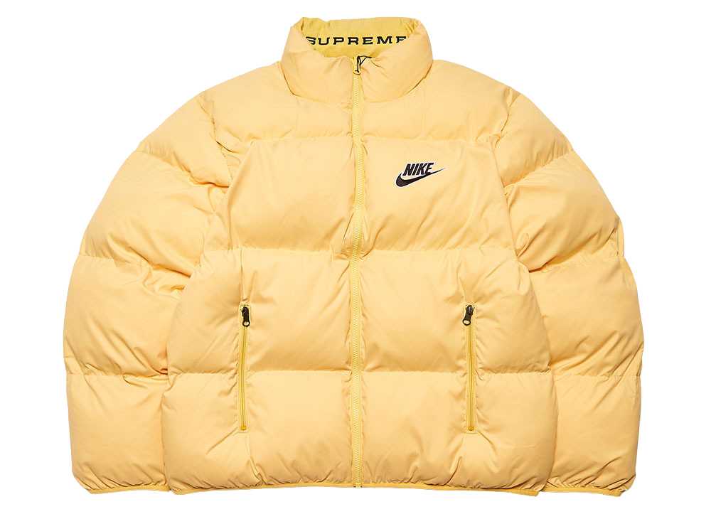 シュプリーム ナイキ パフィージャケット ブルー Supreme/Nike? Reversible PuffyJacket Blue DB0494-Blue