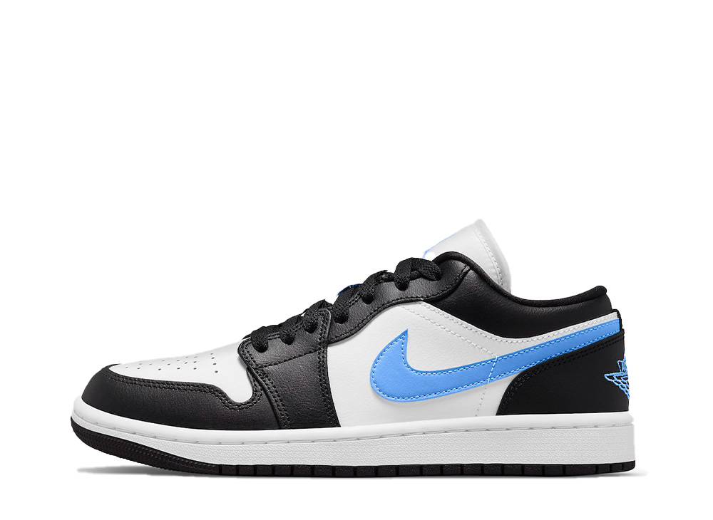 ナイキ ウィメンズ エアジョーダン1ロー ブラックブルー Nike WMNS Air Jordan1 Low Black/University Blue DC0774-041