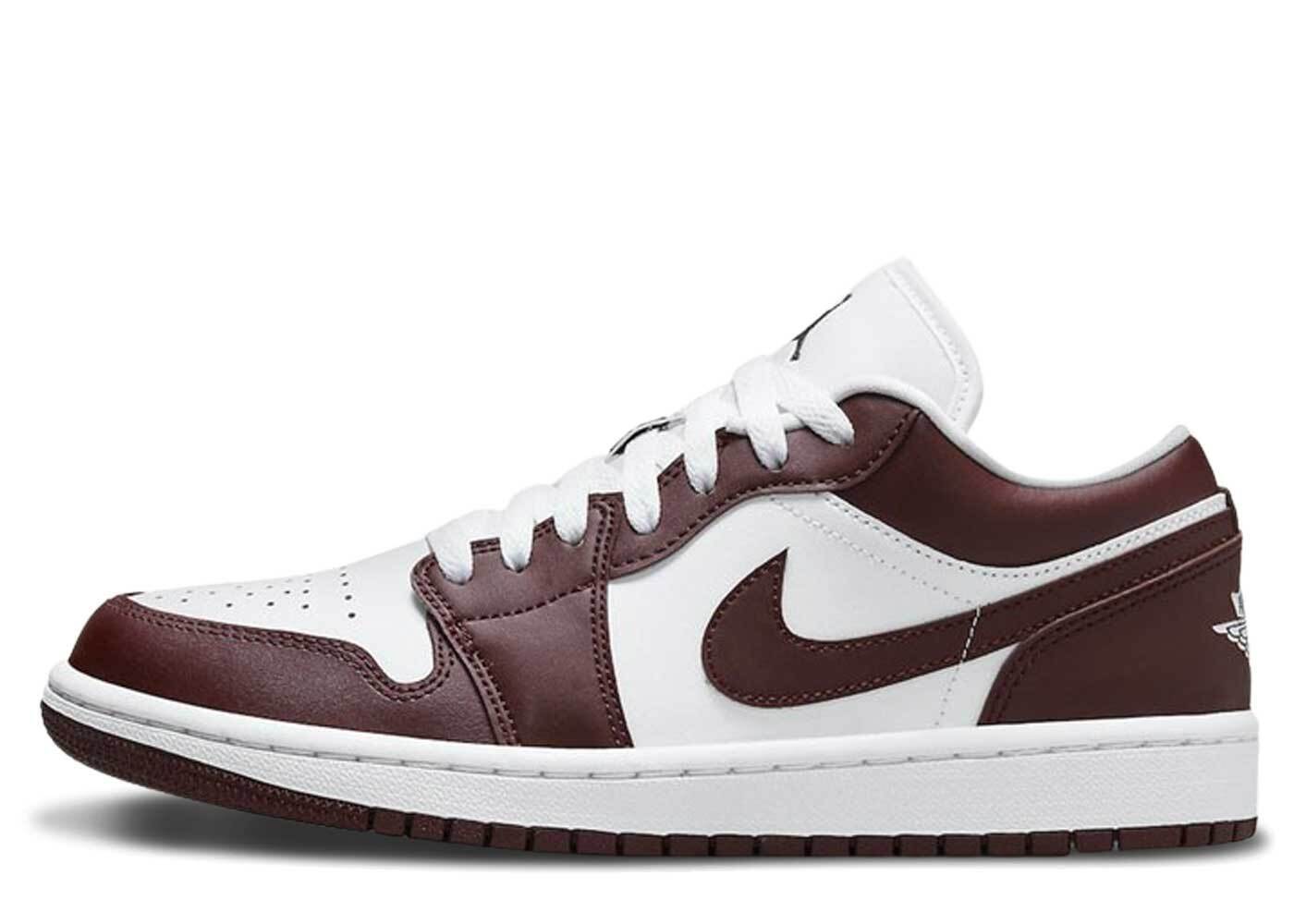 ナイキエアジョーダン1ローバーガンディウィメンズ Nike Air Jordan 1 Low Burgundy Womens DC0774-116