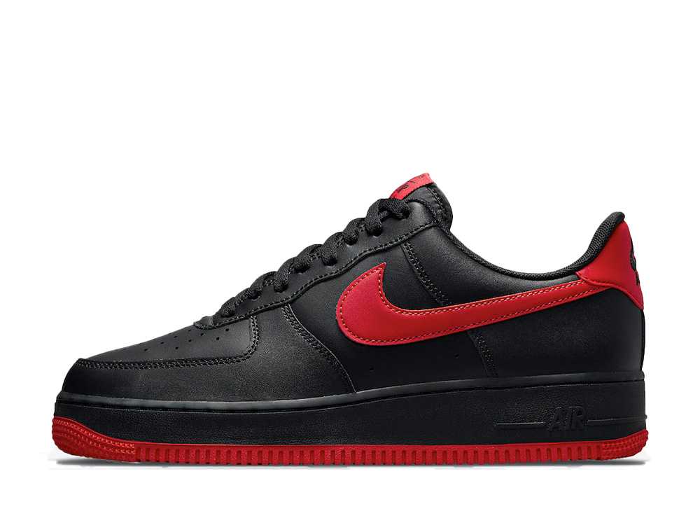 ナイキ エア フォース 1 ロー ブラック レッド NIKE AIR FORCE 1 LOW BLACK RED DC2911-001