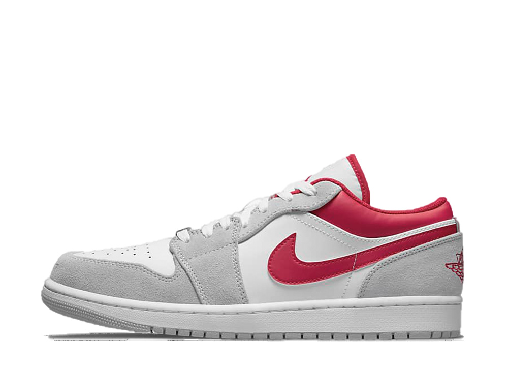 ナイキエアジョーダン1ローSEホワイト/グレー Nike Air Jordan1 Low SE White/Grey/Red DC6991-016