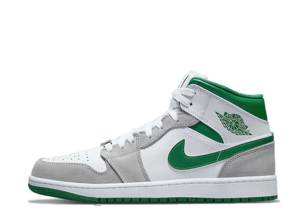 ナイキエアジョーダン1ミッドグリーングレー Nike Air Jordan1 Mid Green Grey White DC7294-103