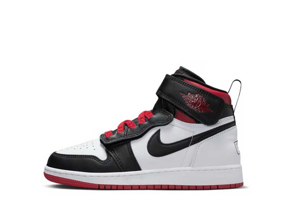 ナイキ GS エアジョーダン1 ハイ フライイーズ ホワイト Nike GS Air Jordan1 High FlyEase White/Gym Red/Black DC7986-106