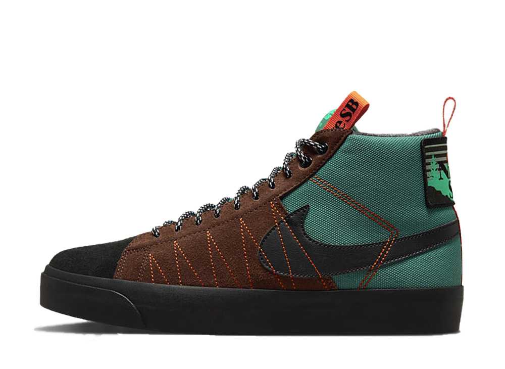 ナイキSBブレーザーミッドノーブルグリーン Nike SB Blazer Mid Acclimate Noble Green DC8903-300