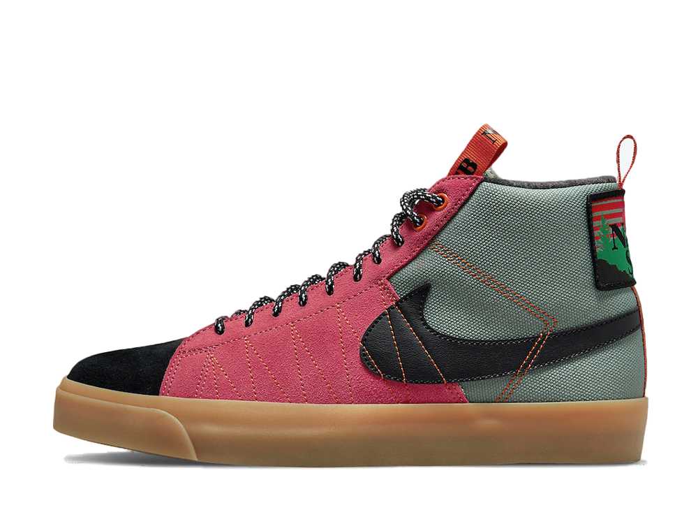 ナイキSBブレーザーミッドアクリメイトジェイドスモーク Nike SB Blazer Mid Acclimate Jade Smoke DC8903-301