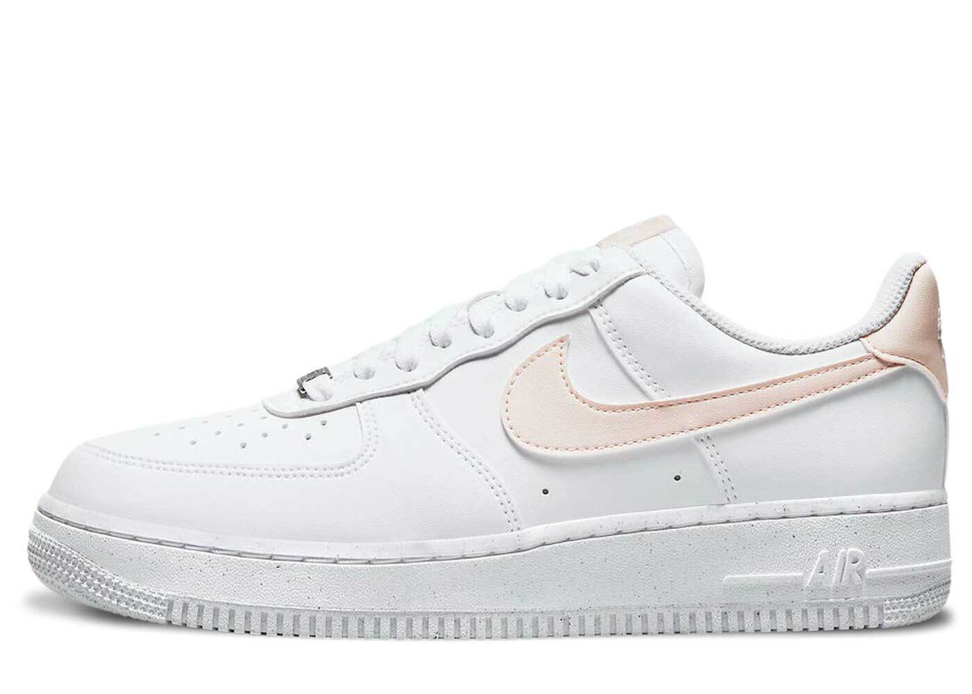 ナイキエアフォース1ネクストネイチャーホワイトコーラル Nike Air Force1NextNatureWhiteCoralWomens DC9486-100