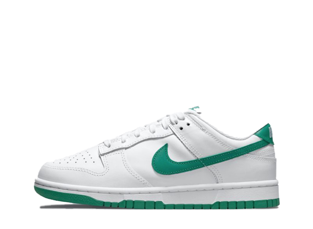 ナイキ ウィメンズ ダンク ロー ホワイト/グリーン Nike WMNS Dunk Low White/Green DD1503-112