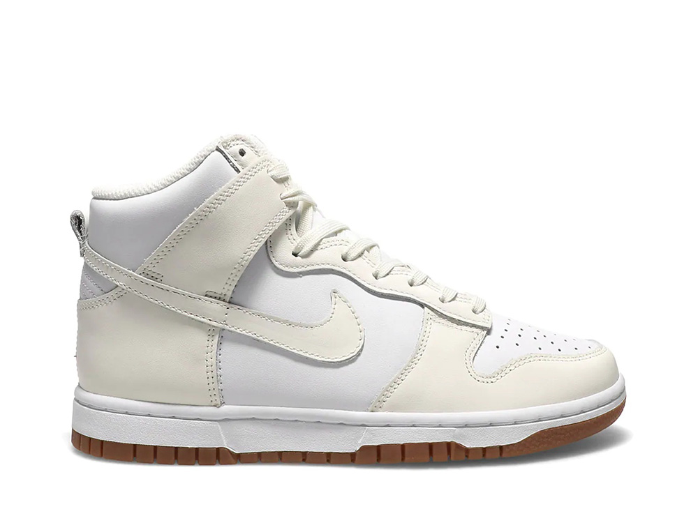 ナイキ ウィメンズ ダンク セイル Nike WMNS Dunk High Sail White-Gum DD1869-109