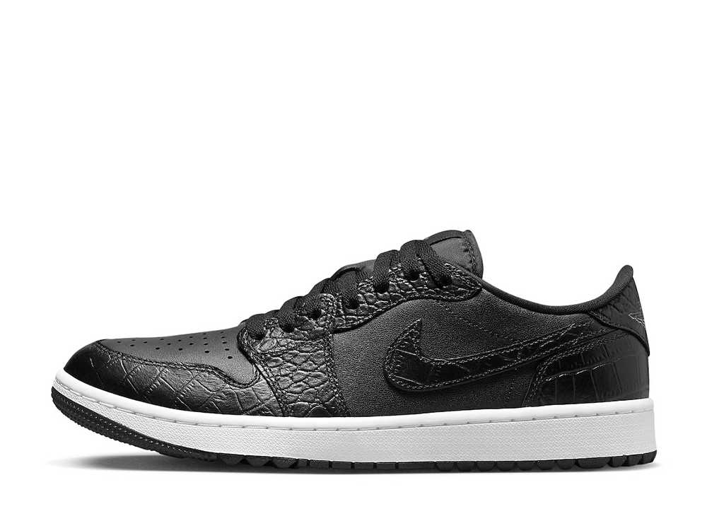 ナイキ エアジョーダン1 ロー ゴルフ Nike Air Jordan 1 Low Golf Black Crocodile Skin DD9315-003