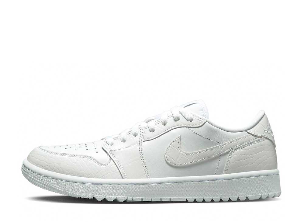 ナイキ エアジョーダン1 ロー ゴルフ ホワイト Nike Air Jordan1 Low Golf White Crocodile Skin DD9315-110