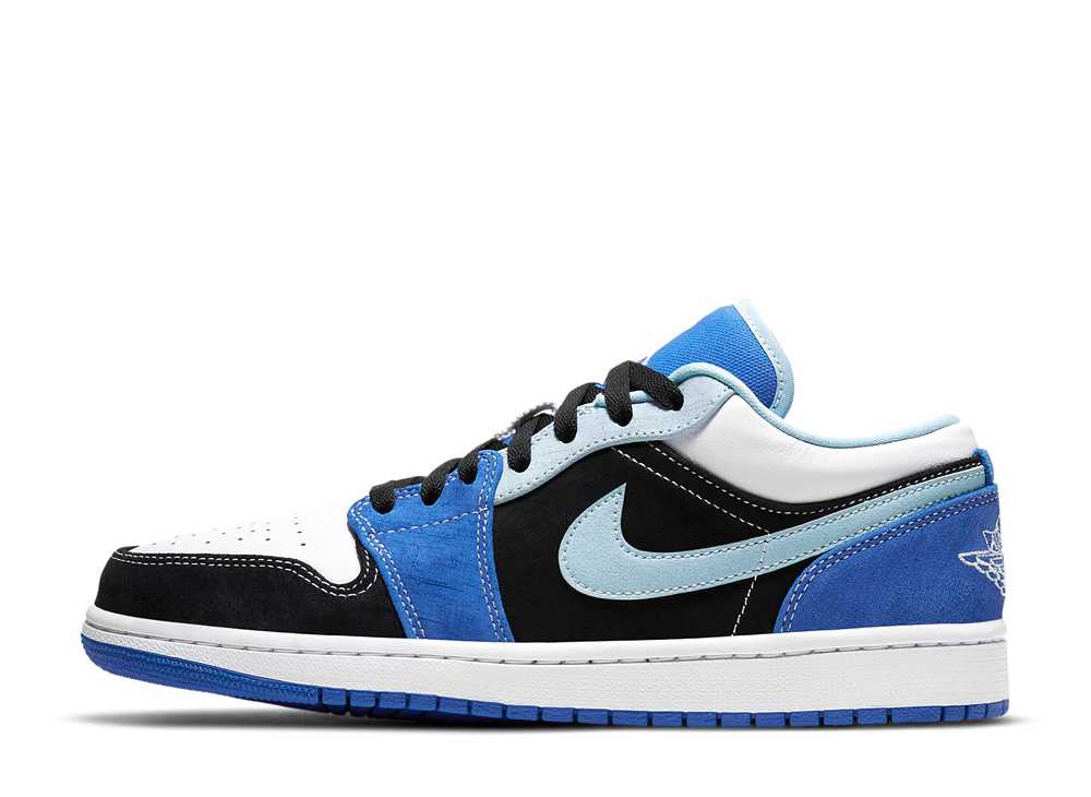 ナイキ エアジョーダン 1 ロー ホワイト ブラック ブルー NIKE AIR JORDAN 1 LOW BLUE DH0206-400