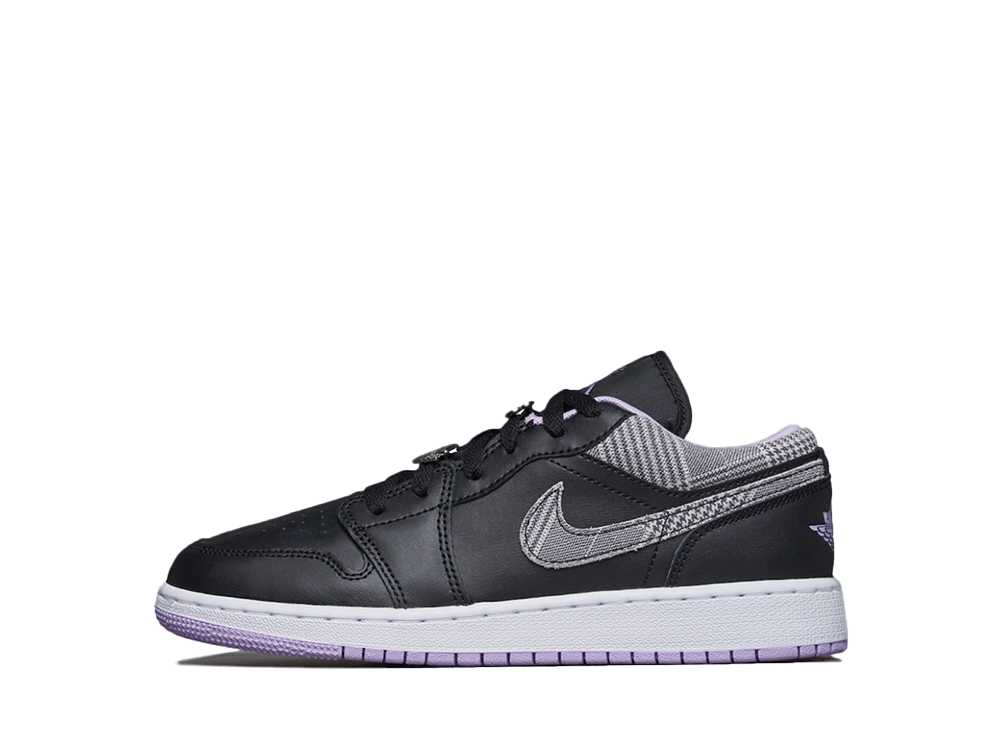 ナイキGSエアジョーダン1ローSEハウンドトゥース Nike GS Air Jordan 1 Low SE GS Houndstooth DH0570-015