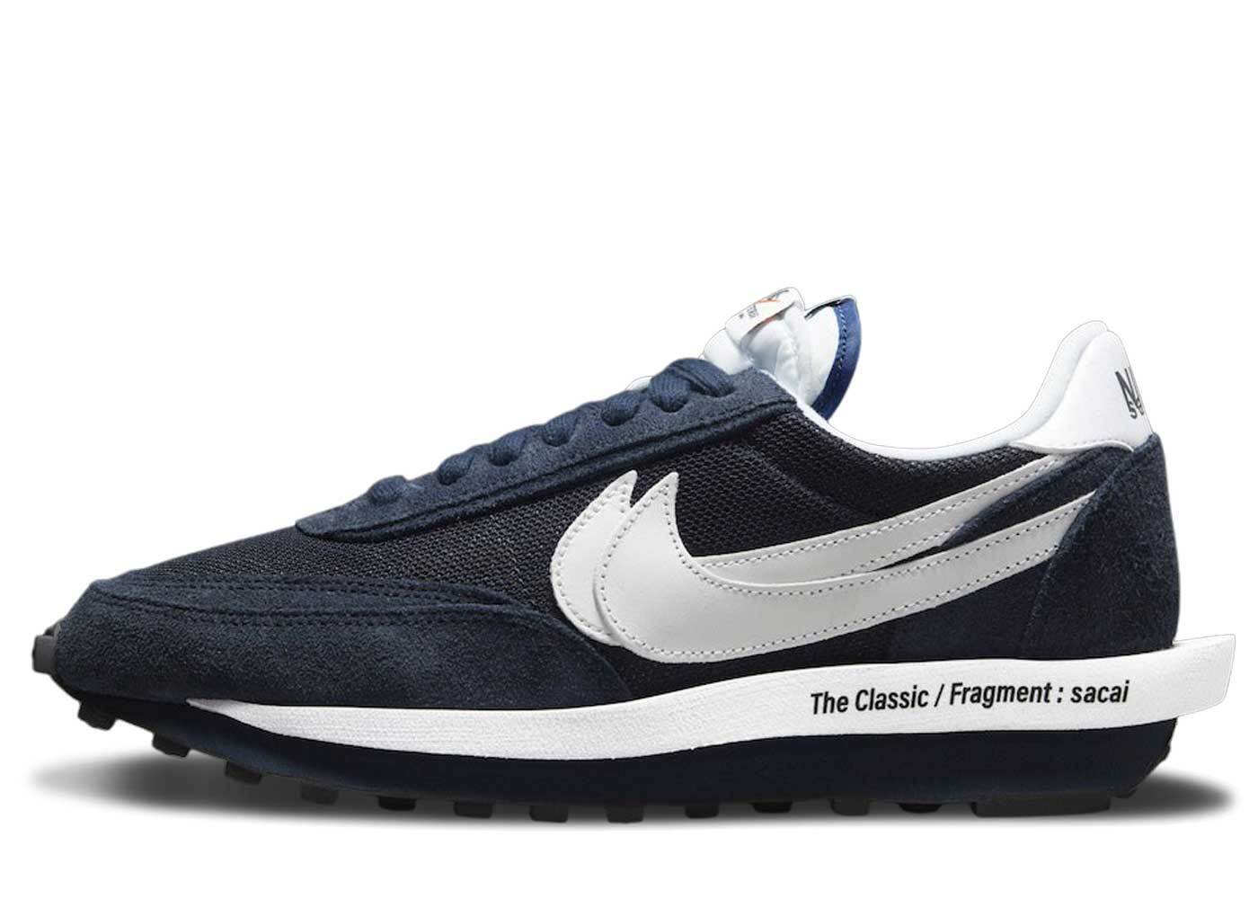 フラグメント×サカイ×ナイキLDワッフルブルー Fragment×Sacai×NikeLDWaffleBlackenedBlue DH2684-400