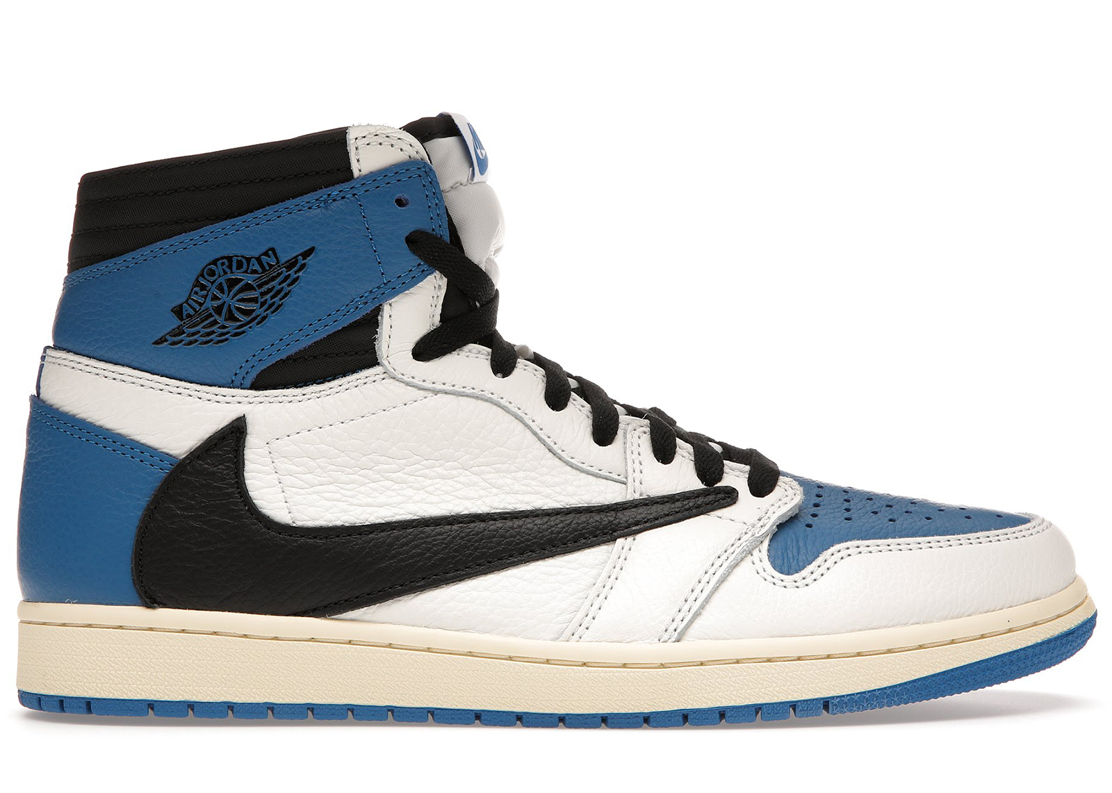 トラヴィス フラグメント エア ジョーダン 1 Travis Scott Fragment Nike Air Jordan Retro High OG Blue DH3227-105