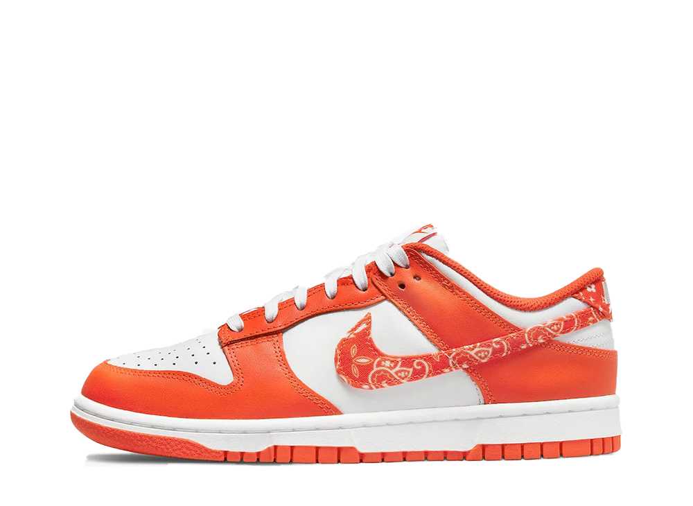 ナイキ ウィメンズ ダンクロー ESS オレンジ Nike WMNS Dunk Low ESS Orange Paisley DH4401-103