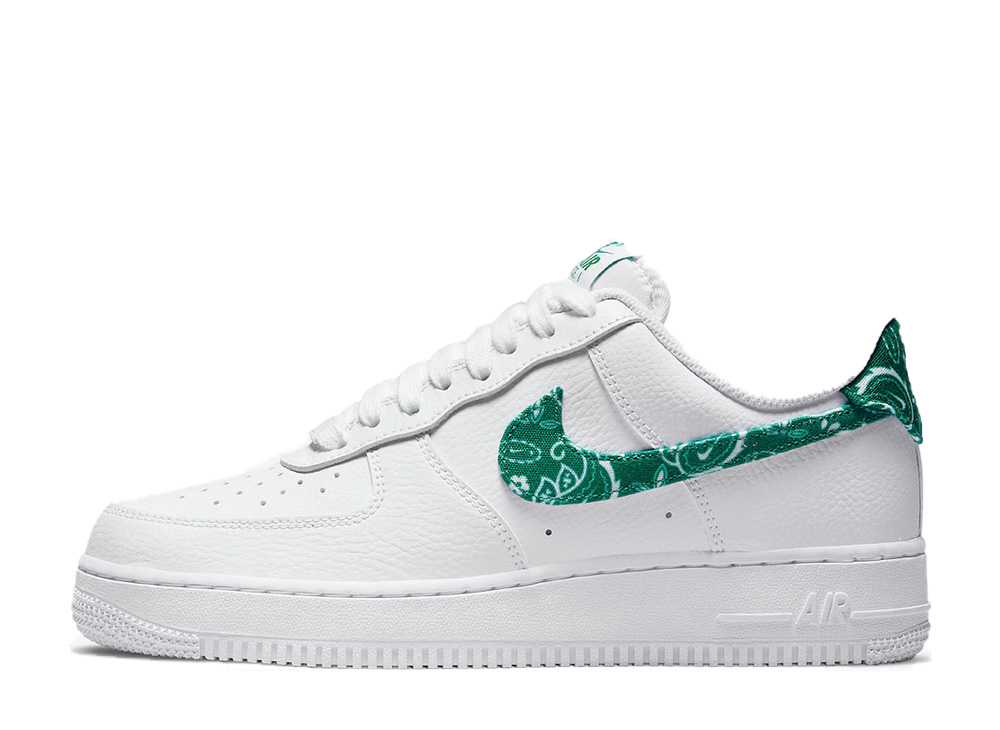 ナイキ ウィメンズ エアフォース1ロー07ペイズリーグリーン Nike WMNS Air Force1Low07 Essential PaisleyGreen DH4406-102