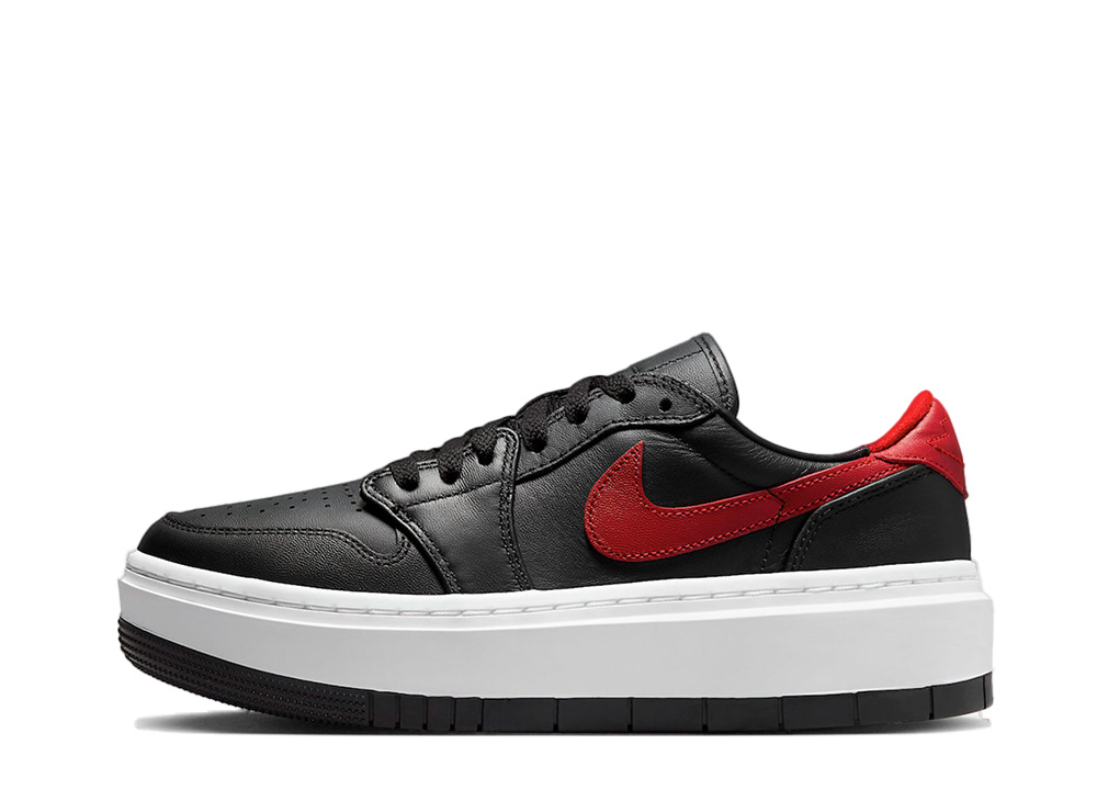 ナイキ WMNS エアジョーダン1 エレベート Nike WMNS Air Jordan1 Elevate Low Black/Gym Red DH7004-061