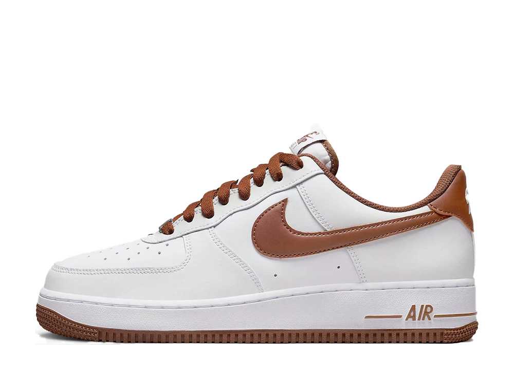 ナイキ エアフォース1 07ロー ホワイト/ピーカン Nike AirForce1 07 Low White/Pecan DH7561-100