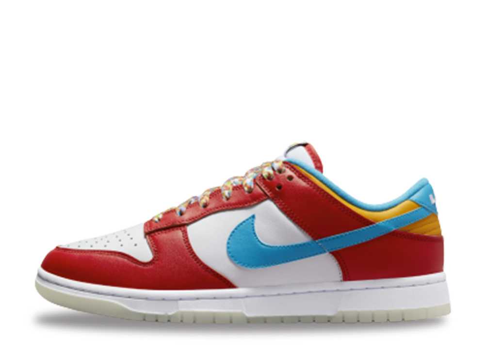 フルーティ ペブルス×ナイキ ダンクロー FRUiTY PEBBLES×Nike Dunk Low QS Habanero Red DH8009-600