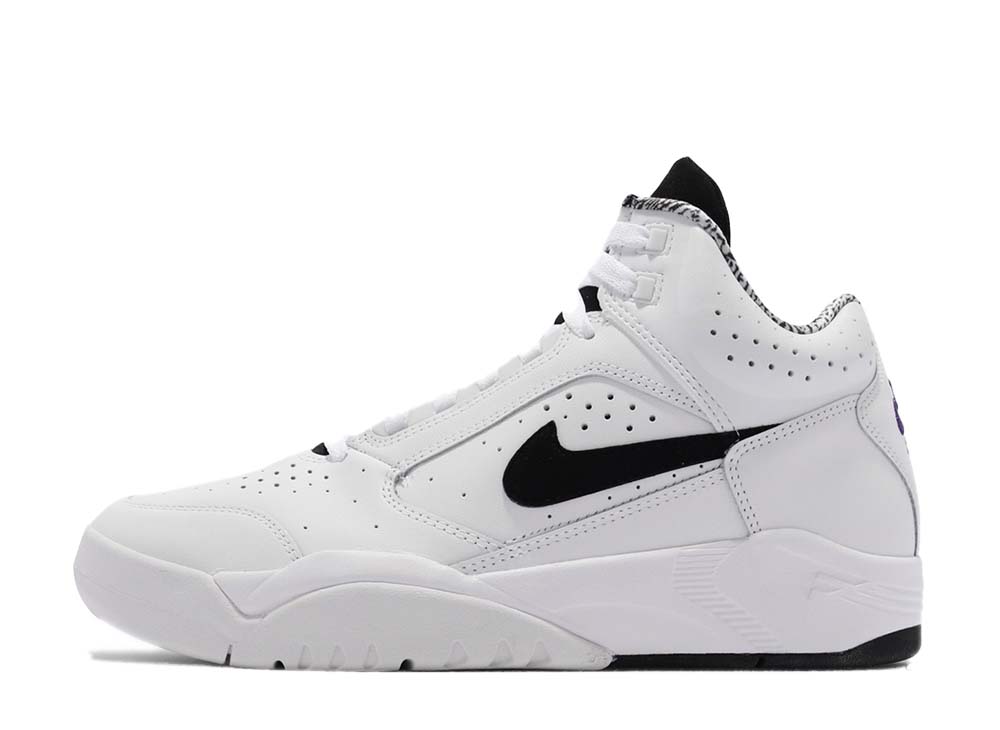 ナイキエアフライトライトミッドホワイト/ブラック Nike Air Flight Lite Mid White/Black DJ2518-100