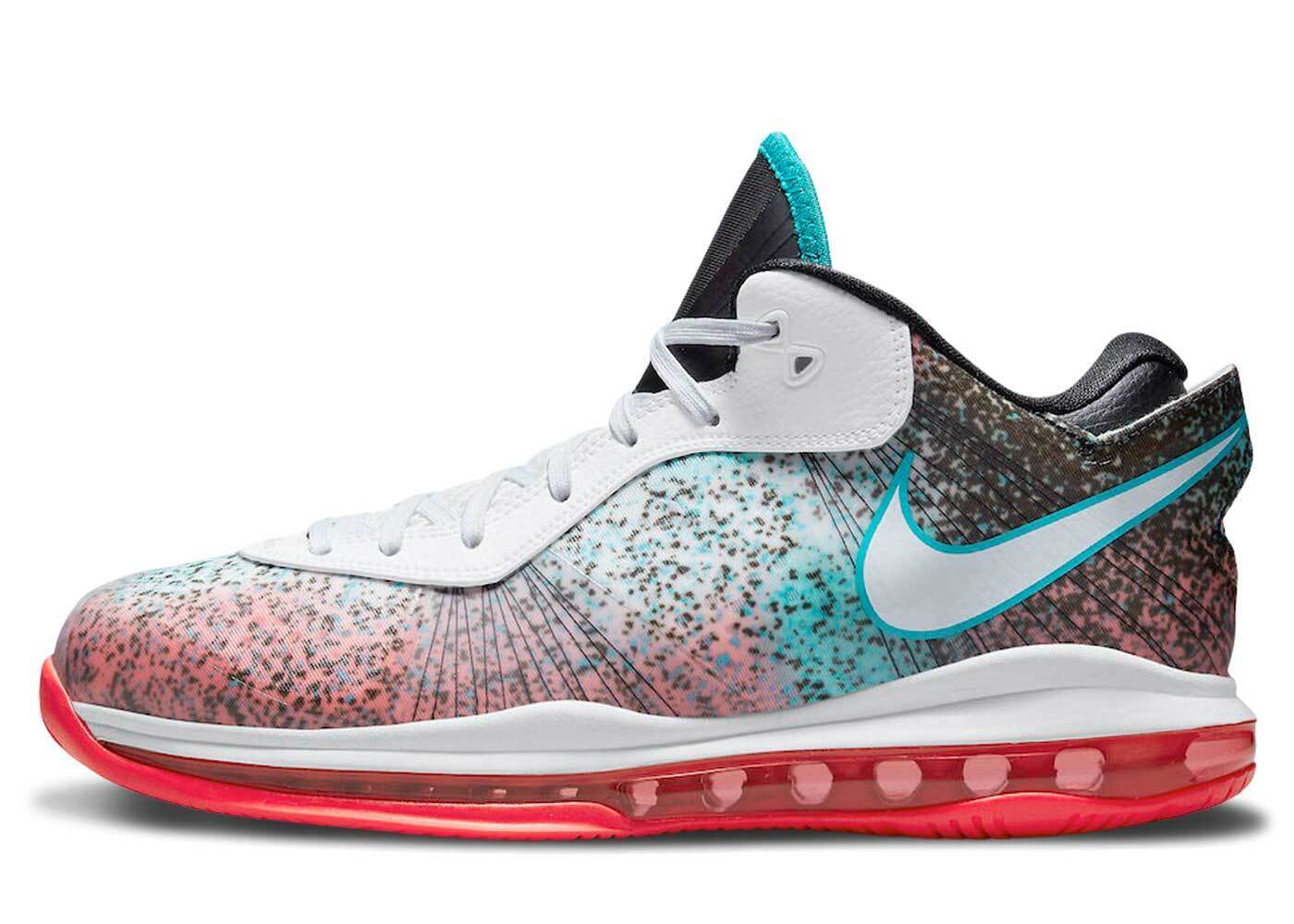 ナイキ レブロン ８ V/2 ロー マイアミ ナイト Nike Lebron 8 V2 Low Miami Night DJ4436-100