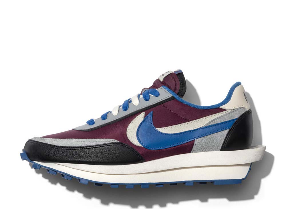 アンダーカバー×サカイ×ナイキLDワッフル  UNDERCOVER×sacai×Nike LD Waffle Night Maroon DJ4877-600