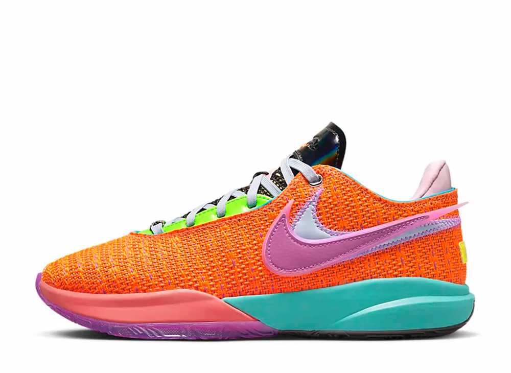 ナイキ レブロン 20 EP トータル オレンジ Nike Lebron 20 EP Total Orange/Green Strike DJ5422-800