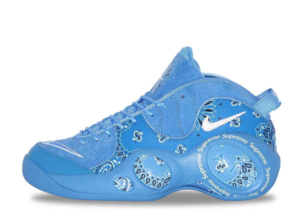 シュプリーム×ナイキ エアズームフライト95 SPブルー Supreme×Nike Air Zoom Flight95 SP Blue/White DJ8604-400