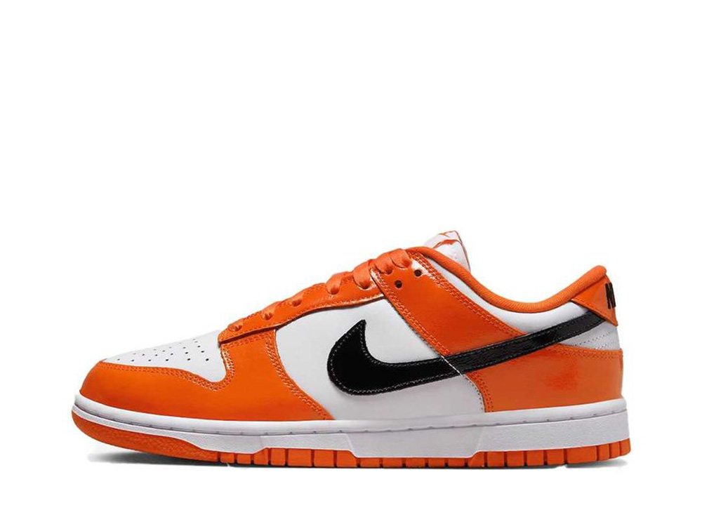 ナイキ ウィメンズ ダンク ロー オレンジ Nike WMNS Dunk Low Patent Orange DJ9955-800