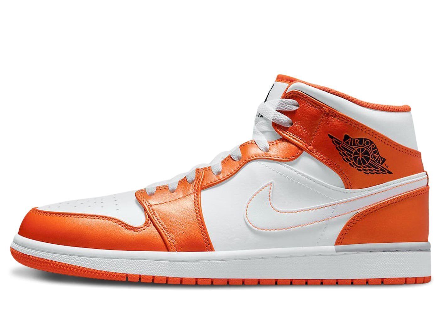 ナイキ エア ジョーダン 1 ミッド SE ホワイト/オレンジ Nike Air Jordan 1 Mid SE White/Orange DM3531-800