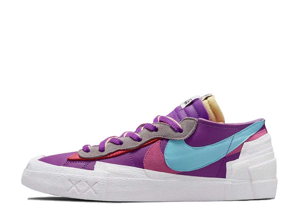 カウズ×サカイ×ナイキ ブレーザーローパープル KAWS×sacai×Nike Blazer Low Purple DM7901-500