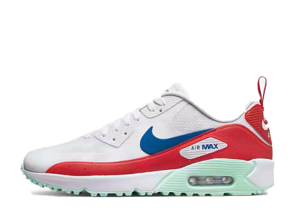 ナイキ エアマックス90 ゴルフ サミットホワイト Nike Air Max 90 Golf Summit White/Red Clay DM9009-146