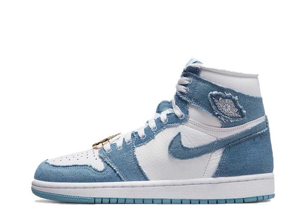 ナイキ ウィメンズ エアジョーダン1 デニム Nike WMNS Air Jordan1 High OG Denim DM9036-104