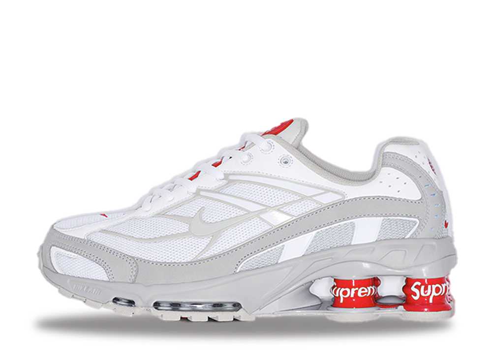 シュプリーム ナイキ ショックス ライド 2 Supreme×Nike Shox Ride 2 White/Grey DN1615-100