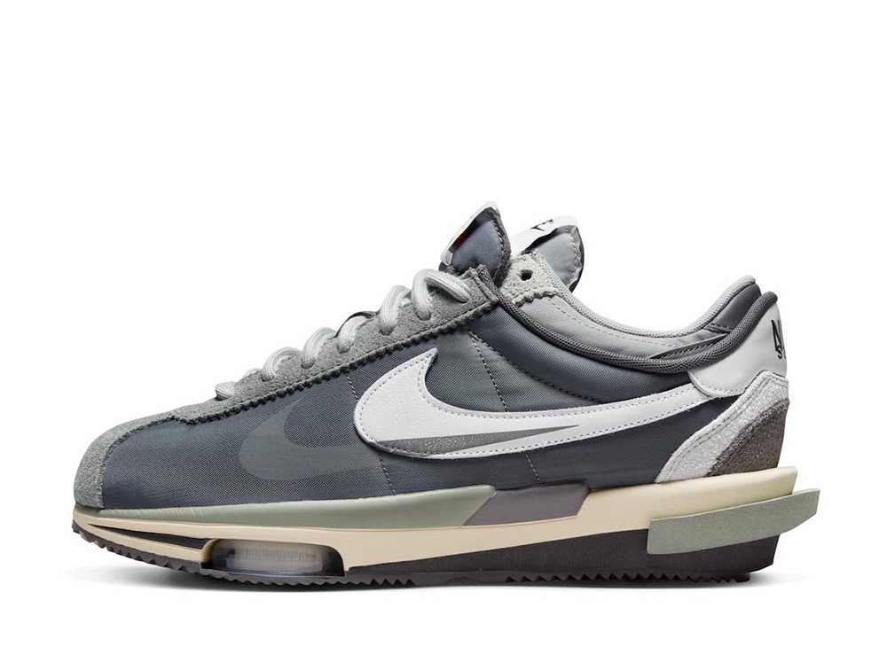 サカイ × ナイキ ズーム コルテッツ sacai × Nike Zoom Cortez Iron Grey DQ0581-001