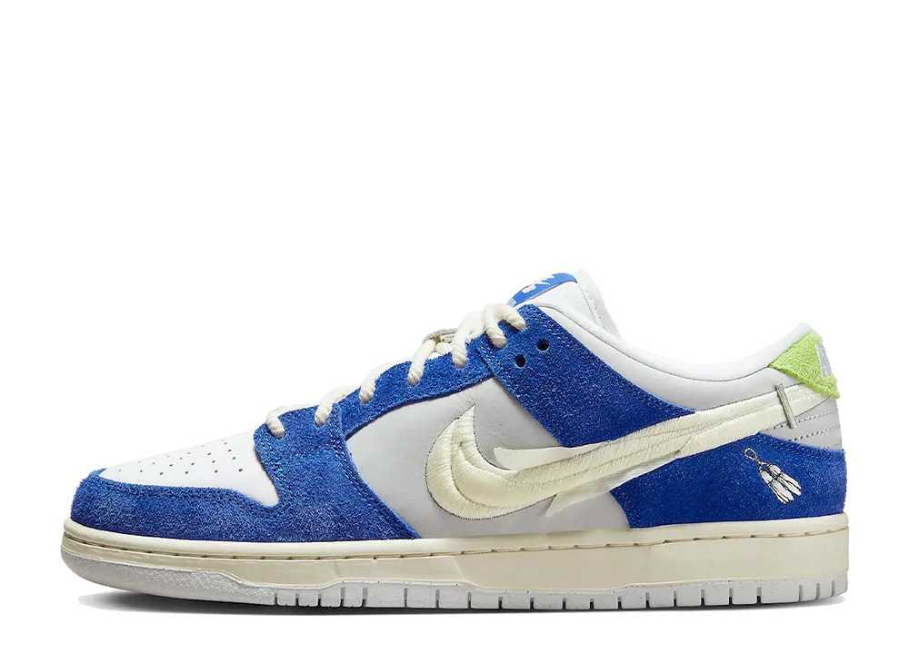 フライ ストリートウェア×ナイキ SB ダンク ロー Fly Streetwear × Nike SB Dunk Low Game Royal DQ5130-400