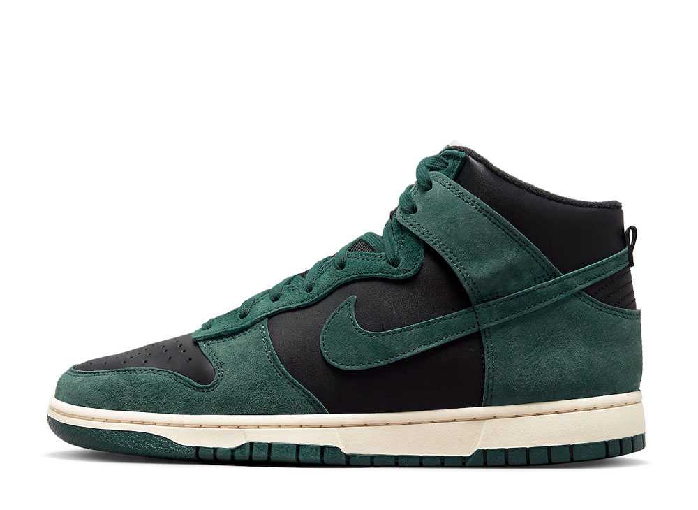 ナイキ ダンク ハイ レトロ PRM Nike Dunk High Retro PRM Black Deep Green DQ7679-002