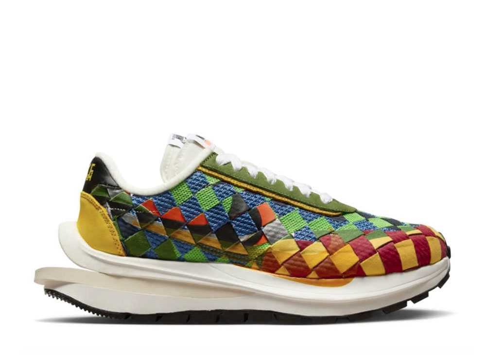 ジャンポールゴルチエ×サカイ×ナイキ エアウーブン ヴェイパーワッフル Jean-Paul Gaultier×sacai×Nike Air Woven VaporWaffle DR5209-300