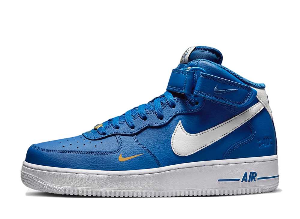 ナイキ エアフォース1 ミッド 40th Nike Air Force1 Mid 40th Anniversary Blue/Sail DR9513-400